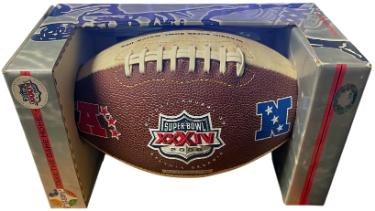 Super Bowl XXXIV 34 Commemorative Football Atlanta 2000 NFL Ltd Ed - Rams/Titans-Powers Sports Memorabilia