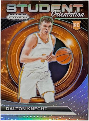 Dalton Knecht 2024 Panini Prizm Draft Picks Student Orientation Rookie Card #7 (Tennessee Volunteers/Los Angeles Lakers)-Powers Sports Memorabilia