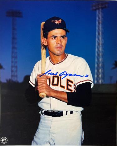 Luis Aparicio Autographed Baltimore Orioles MLB Licensed 8x10 Photo- COA/Show Ticket (HOF)-Powers Sports Memorabilia