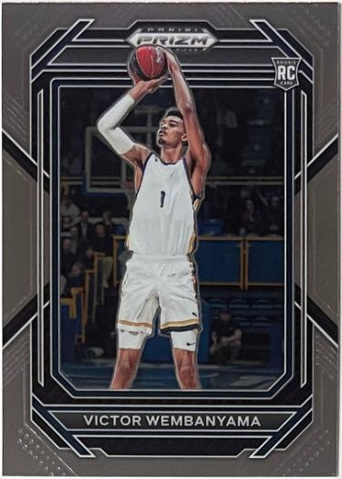 Victor Wembanyama 2023 Panini Prizm Draft Picks Rookie Card (RC) #2 (San Antonio Spurs)-Powers Sports Memorabilia