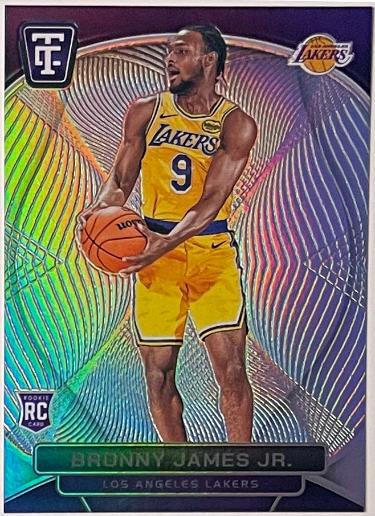 Bronny James 2024-25 Totally Certified Rookie Card (RC) #150 (Los Angeles Lakers)-Powers Sports Memorabilia