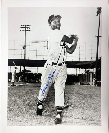 Stanley Glenn Autographed Philadelphia Stars Vintage B&W 8x10 Photo imperfect- COA/CSA Show Ticket-Powers Sports Memorabilia