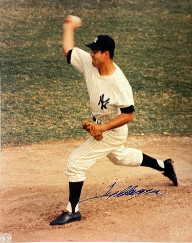Tex Clevenger Autographed New York Yankees MLB Licensed 8x10 Photo imperfect- Stacks of Plaques COA-Powers Sports Memorabilia