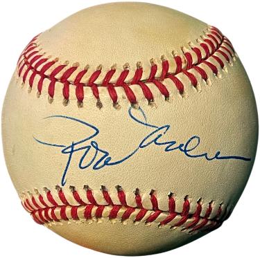 Rod Carew Autographed Official Rawlings ROAL American League Baseball toned- COA (Minnesota Twins/HOF) - CTBL_043048-Powers Sports Memorabilia