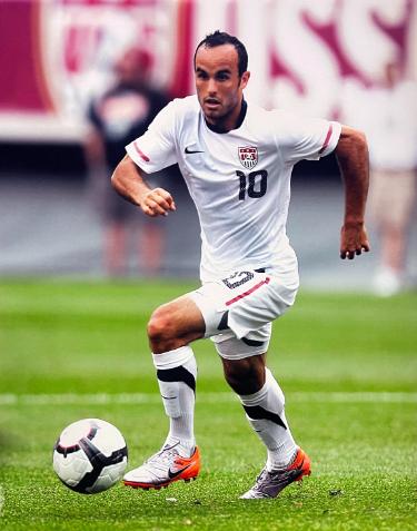 Landon Donovan Team USA Men's Soccer 11x14 Photo imperfect (Soccer Hall of Fame/World Cup/LA Galaxy)-Powers Sports Memorabilia