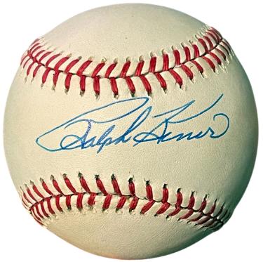 Ralph Kiner Autographed RONL Official National League Baseball- COA (Pittsburgh Pirates/HOF)-Powers Sports Memorabilia