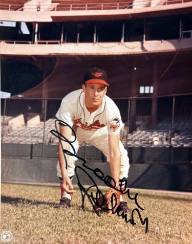 Brooks Robinson Autographed Baltimore Orioles MLB Licensed 8x10 Photo- CSA COA/Show Ticket-Powers Sports Memorabilia