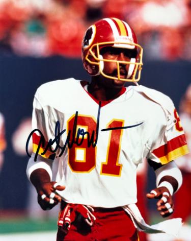 Art Monk Autographed Washington 8x10 Photo minor dings- COA-Powers Sports Memorabilia