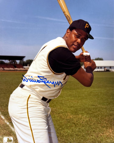 Willie Stargell Autographed Pittsburgh Pirates MLB Licensed 8x10 Photo minor dings- COA (HOF)-Powers Sports Memorabilia