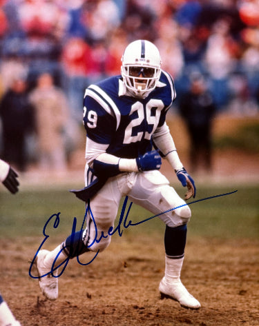 Eric Dickerson Autographed Indianapolis Colts 8x10 Photo- NFL Alumni LOA (HOF)-Powers Sports Memorabilia