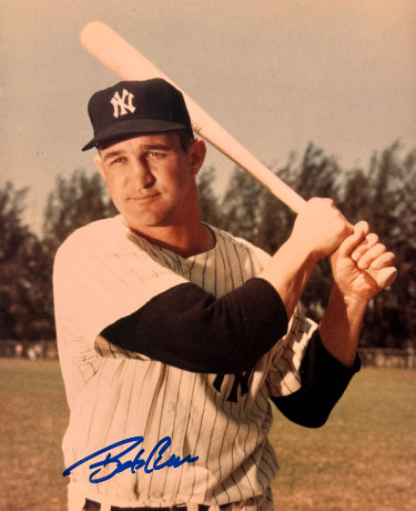 Bob Cerv Autographed New York Yankees 8x10 Photo- COA (WS Champ)-Powers Sports Memorabilia