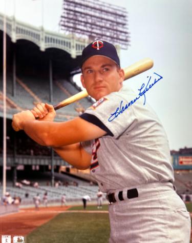 Harmon Killebrew Autographed Minnesota Twins MLB Licensed 8x10 Photo- COA/Show Ticket/Photo (HOF)-Powers Sports Memorabilia