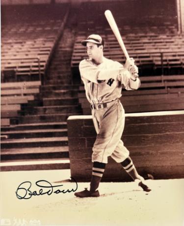 Bobby Doerr Autographed Boston Red Sox MLB Licensed 8x10 Photo minor dings- COA (HOF)-Powers Sports Memorabilia