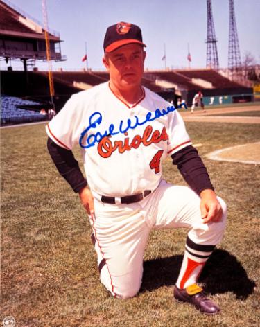 Earl Weaver Autographed Baltimore Orioles MLB Licensed 8x10 Photo minor dings- Tuff Stuff LOA/Show Ticket (HOF/Coach) - CTBL_043601-Powers Sports Memorabilia