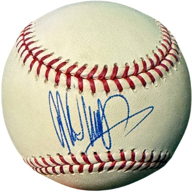 Nick Lachey Autographed Official Rawlings Major League Baseball- COA (98 Degrees/Newlyweds/Mask Singer/TV)-Powers Sports Memorabilia