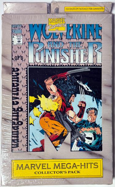 Marvel Mega Hits 1993 Collector's Pack 3 Comics Wolverine & The Punisher Sealed-Powers Sports Memorabilia