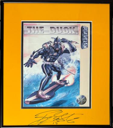 Ryan Getzlaf Autographed The Guardian Project 8 x 10 Photograph The Duck Custom Framing- COA-Powers Sports Memorabilia