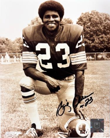 Brig Owens Autographed Washington NFL 8x10 Photo minor dings #23- COA-Powers Sports Memorabilia