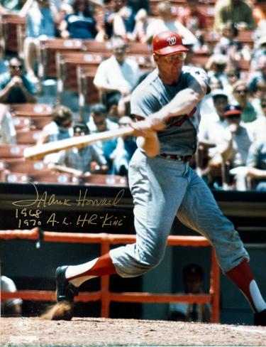 Frank Howard Autographed Washington Senators 8x10 Photo 68, 70 AL HR King- COA/Ticket-Powers Sports Memorabilia