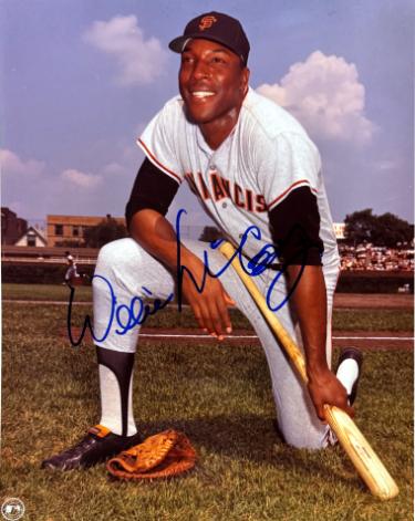 Willie McCovey Autographed San Francisco Giants MLB 8x10 Photo minor dings- COA (HOF) - CTBL_043958-Powers Sports Memorabilia