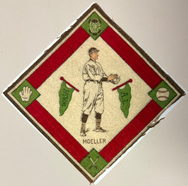 Dan Moeller 1914 B18 Tobacco Vintage 5.25?ǥ Flannel Blanket -AL Washington Senators-Powers Sports Memorabilia
