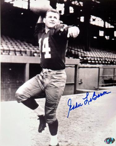 Eddie LeBaron Autographed Dallas Cowboys 8x10 Photo minor dings- CSA Hologram (Dallas 1st QB)-Powers Sports Memorabilia