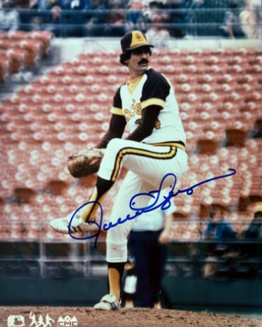 Rollie Fingers Autographed San Diego Padres MLB Licensed 8x10 Photo- COA (HOF)-Powers Sports Memorabilia