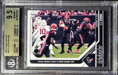 CJ/C.J. Stroud 2023 Panini Instant Rookie Card (RC) #55- Beckett/BGS Graded 9.5 Gem Mint (Sub Grades/Ohio State/Texans) - CTBL_044074-Powers Sports Memorabilia