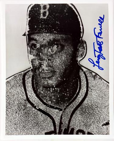 Leroy "Toots" Ferrell Autographed Baltimore Elite Giants Negro League 8x10 Photo minor dings- COA-Powers Sports Memorabilia
