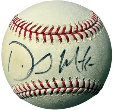 Daniel Moskos Autographed OFC Rawlings Major League Baseball 2007 1st Round Pick- COA (Pittsburgh Pirates)-Powers Sports Memorabilia