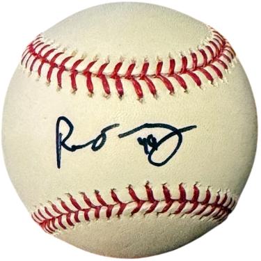 Ross Ohlendorf Autographed Official Rawlings Major League Baseball #49- COA (Yankees/Pirates)-Powers Sports Memorabilia