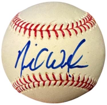 Neil Walker Autographed Official Rawlings Major League Baseball- COA (Silver Slugger/Pirates)-Powers Sports Memorabilia