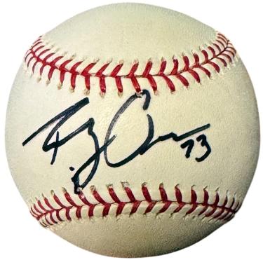 Rudy Owens Autographed Official Rawling Major League Baseball #73 minor tone- COA (Astros/Pirates)-Powers Sports Memorabilia