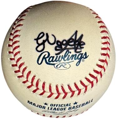 Gift Ngoepe Autographed Official Rawlings Major League OML Baseball #98- COA (Pirates/Blue Jays)-Powers Sports Memorabilia