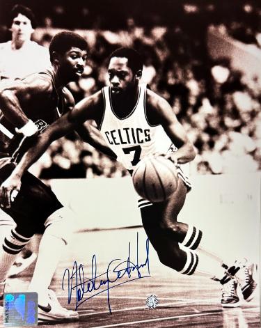 Nate Archibald Autographed Celtics Signature Rookies 8x10 Photo Tiny imperfect - COA-Powers Sports Memorabilia