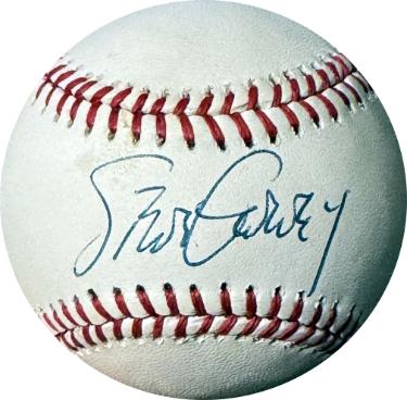 Steve Garvey Autographed RONL Rawlings Official NL Baseball minor tone- COA- Giamatti (Dodgers)-Powers Sports Memorabilia