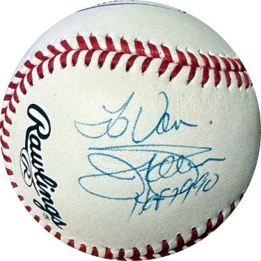 Jim Palmer Autographed Rawlings Official League Baseball To Van- COA (Baltimore Orioles/HOF)-Powers Sports Memorabilia