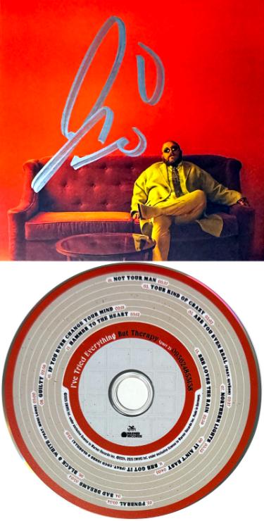 Teddy Swims Autographed 2025 I've Tried Everything but Therapy (Part 2) Art Card Insert/CD/Case- COA