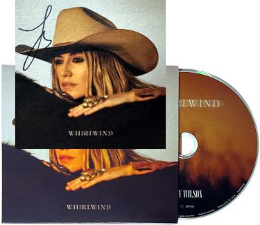 Lainey Wilson Autographed 2024 Whirlwind 4.75"x4.75" Art Card, CD/Booklet/Cover- COA-(Country Music/CMA/Broken Bow Records)-Powers Sports Memorabilia