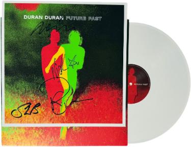 Duran Duran Autographed 2021 Future Past 12x12 Cover Art Album Cover/LP/Vinyl Record- COA (Taylor/Le Bon/Rhodes/Taylor)-Powers Sports Memorabilia