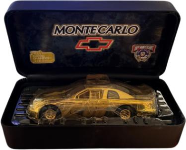NASCAR 50th Anniversary Racing Champions 24 KT Gold 1998 Diecast 1/24th- BRAND NEW Factory-Powers Sports Memorabilia