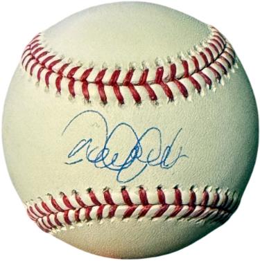 Derek Jeter Autographed Rawlings Official Major League Baseball- Steiner Holo (New York Yankees/HOF)-Powers Sports Memorabilia