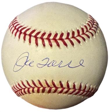 Joe Torre Autographed Official Rawlings American League Baseball minor tone- Steiner Hologram (New York Yankees)-Powers Sports Memorabilia
