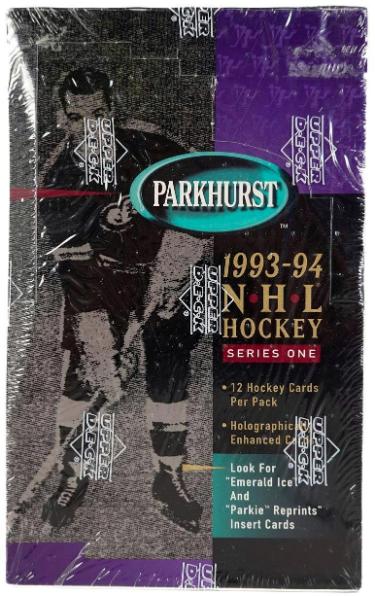 1993-94 Parkhurst NHL Hockey Series One Factory Sealed Box - 36 Packs /12 CPP - Collectible-Powers Sports Memorabilia