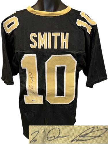 Tre'Quan Smith Autographed New Orleans Custom Stitched Pro Style Football Jersey- Beckett