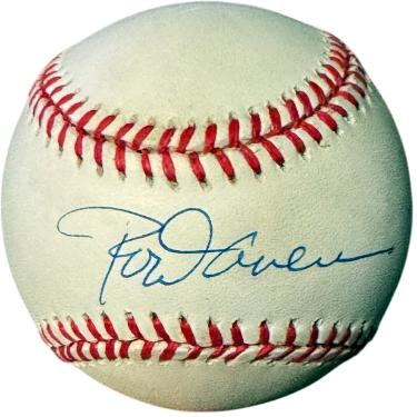 Rod Carew Autographed Official Rawlings ROAL American League Baseball minor tone- COA (Twins/Angels/HOF/18XAS/67ROY/77ALMVP)-Powers Sports Memorabilia