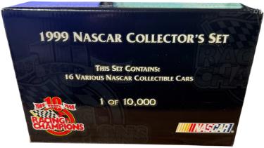 1999 Nascar Diecast Collectors Set 16 Cars 1 Of 10,000 NIB Bags Sealed-Powers Sports Memorabilia