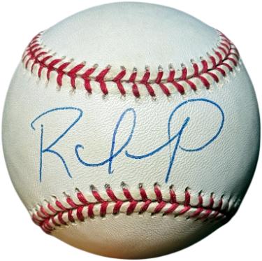 Rafael Furcal Autographed Rawlings Official Major League Baseball minor tone- COA (Braves/ROY)-Powers Sports Memorabilia