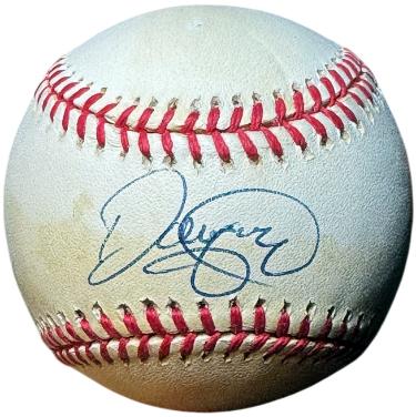Denny Neagle Autographed Rawlings Official RONL National League Baseball toned- COA (Braves/2X AS)-Powers Sports Memorabilia
