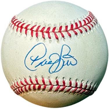David Segui Autographed this Rawlings Official American League Baseball toned- COA (Orioles/Mets/Expos)-Powers Sports Memorabilia